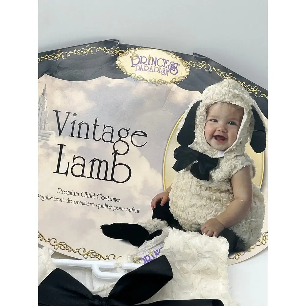 Princess Paradise Vintage Lamb Premium Child Costume Size 12/18 Months Nativity